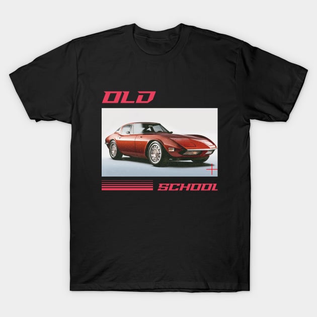 Old School Car T-Shirt by HustleHardStore